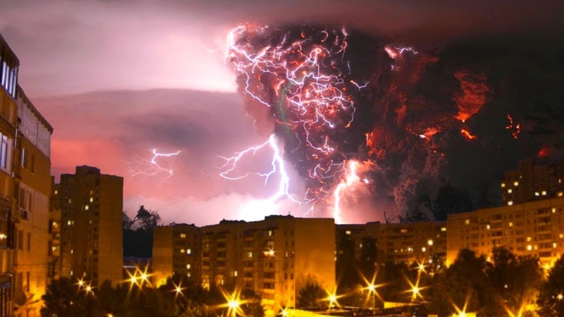 POWERFUL Thunderstorm and Storm plunged into chaos Oman,