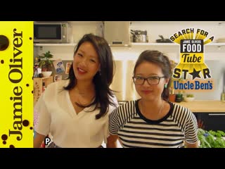 THE DUMPLING SISTERS | Food Tube Star & Uncle Ben's
