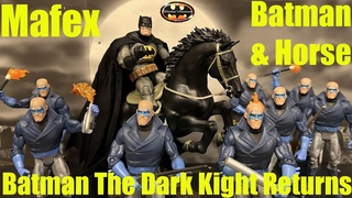 Mafex Batman & Horse Deluxe The Dark Knight Returns Action Figure Review & Comparison