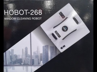Демонстрация робота мойщика окон Hobot 268