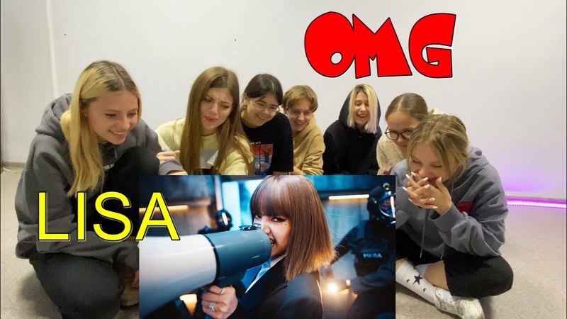 LISA LALISA M, V, REACTION VIDEO RUSSIA by