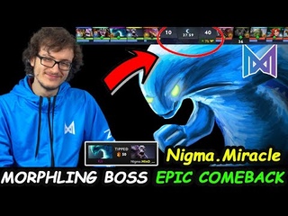 Morphling BOSS - Epic Comeback Dota 2 Ready For WePlay Animajor Wild Card