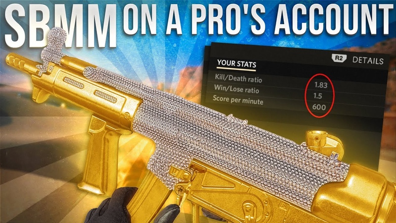 SBMM on a Pros Account in Black Ops Cold