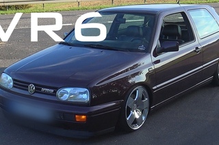 VW Golf 3 VR6 - Sound Accelerations Onboard Autobahn [0-240 Km/h]