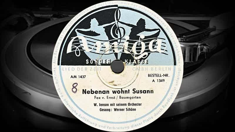 Nebenan wohnt Susann W. Jenson mit seinem Orchester, Gesang: Werner Schöne