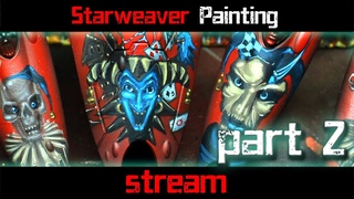 Gruumsh Harlequin Starweaver Painting  part 2