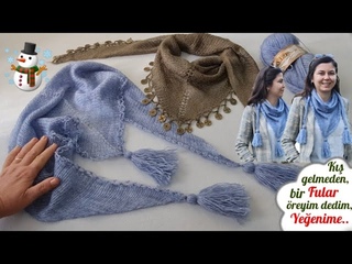 YUMUACIK TL GB,KI GELMEDEN BR FULAR REYM DEDM YEENME  #knittin