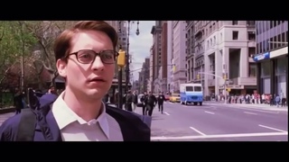 Spider-Man Watches Two Kids While Eating a Hot Dog