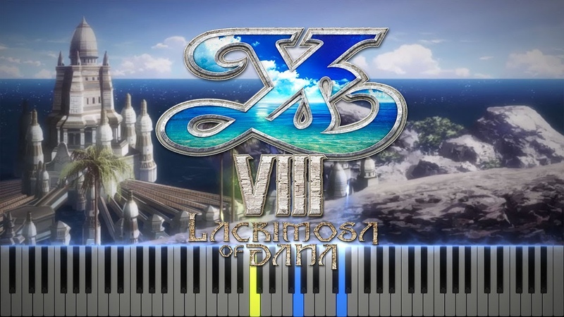 Alone on the Deserted Island ( Ys VIII Lacrimosa of Dana) Synthesia, Piano