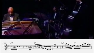 Kenny Barron - Autumn Leaves  Transcription