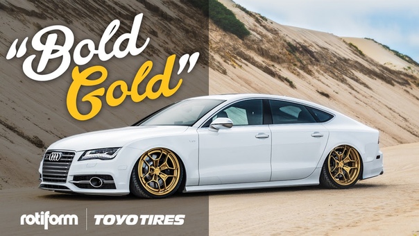 Accu Air Audi S7 feat. Rotiform HURs, Bold