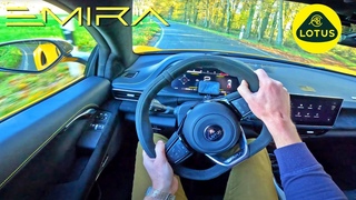 Lotus EMIRA 3.5 V6 Supercharged MANUAL | POV Test Drive