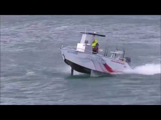 Extended Hydrofoil footage of Waverider 550 CC+H