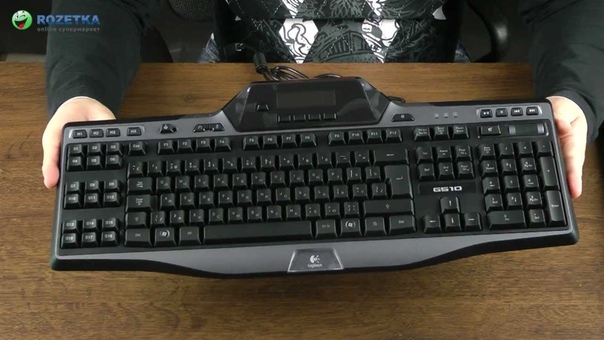 Распаковка, Logitech, Gaming, Keyboard, G510 Распаковка Logitech Gaming Keyboard