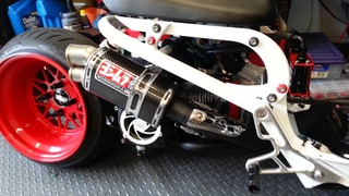 Dorbyworks Honda Ruckus YOSHIMURA TITANIUM