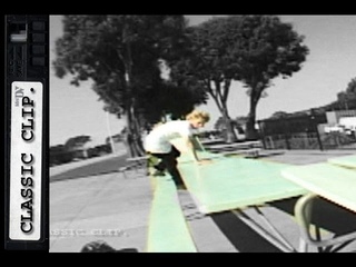 Skateboarder Vs. Picnic Tables Epic Fail Fall !!!