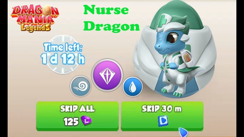 How to get Nurse Dragon , Dragon Mania Legends, Gameplay Part 1716