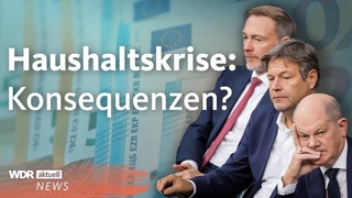 Nach Urteil und Haushaltssperre: Wie geht es mit dem Bundeshaushalt weiter? | Aktuelle Stunde