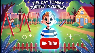 The Day Tommy Turned Invisible - English Stories for Children 21 Learn English Through Story