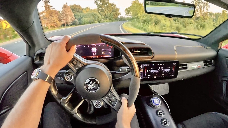2022 Maserati MC20 POV Driving