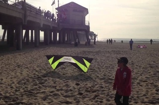 Craziest and Funniest Stunt Kite Ever at Huntington Beach,