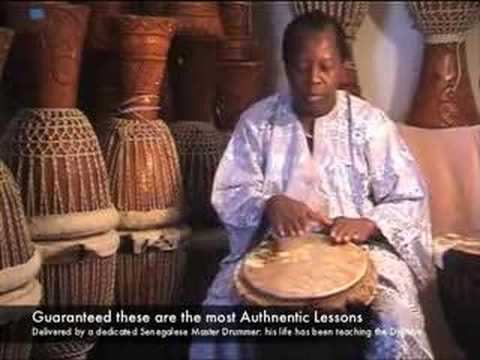 Djembe Drum Lessons with Master Drummer: Lamin