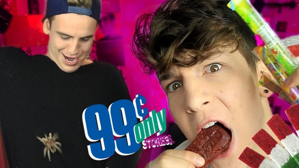 TASTING WEIRD 99 CENT STORE CANDY WITH A TARANTULA Ft. Josh