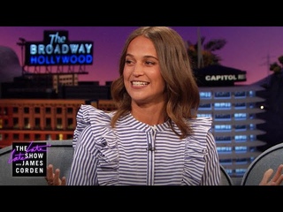 10-Year-Old Alicia Vikander Loved Bruce Willis
