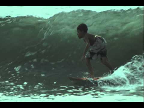 Nicholas Ramirez 10 years old Surfing big waves Salina