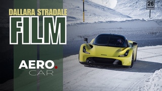Dallara Stradale: va forte sfruttando l'aria |  sulle Dolomiti - TEST
