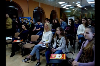 Встреча учеников BIGBOSS BUSINESS SCHOOL со школьниками из Краматорска