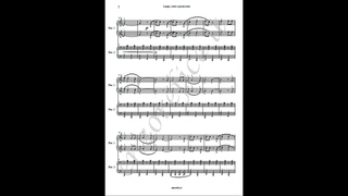 Il lungo, il corto e il pacioccone - Zecchino D'oro #kids #forfourpianohands #piano #sheetmusic