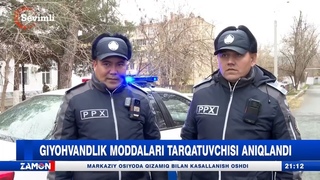 Giyohvandlik moddalari tarqatuvchisi aniqlandi