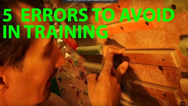 Climbing training 5 most common errors SUB ENG Kelios Bonetti MD PHD, expert in climbing
