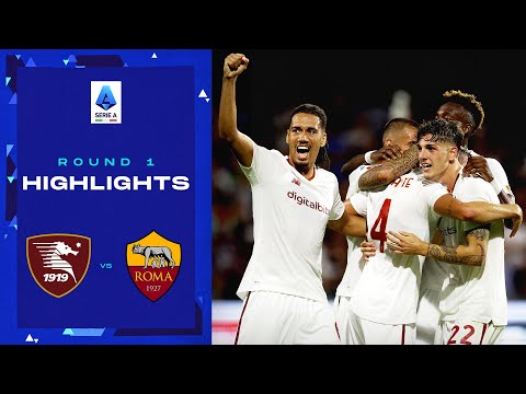 Salernitana 0 1 Roma, Goal and Highlights: Round 1, Serie A 2022,