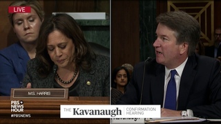 Harris to Kavanaugh: Are you willing to ask the White House to initiate an FBI investigation?