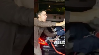 Ахмеда венгалби укусила обезьяна😅🐵#wengallbi #mercedes #cls #1000hp
