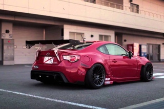 Rocket Bunny  BRZ Kyoto Kei Mirua Fatlace Hellaflush