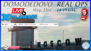 X-Plane 11  Boeing 737 MAX 8  Кольцово   Домодедово  VATSIM