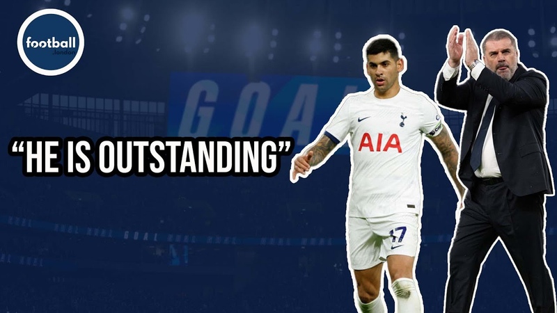 Ange Postecoglou heaps praise on Spurs Cristian Romero, Aston Villa vs Tottenham press
