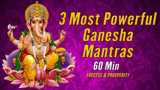 3 Powerful Ganesha Mantras | Listen Every Morning for Success & Prosperity | Divya Bhakti Sagar