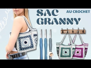 🧶SAC GRANNY CUBE FACILE ET RAPIDE AU CROCHET OSEZ LA COULEUR !!!! 🧶TUTO pas a pas  @Mamie Crochet