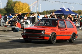 TTT VW Golf Mk2 R33 Turbo 4motion Acceleration & Sound Turboscheune Test & Tune 2013