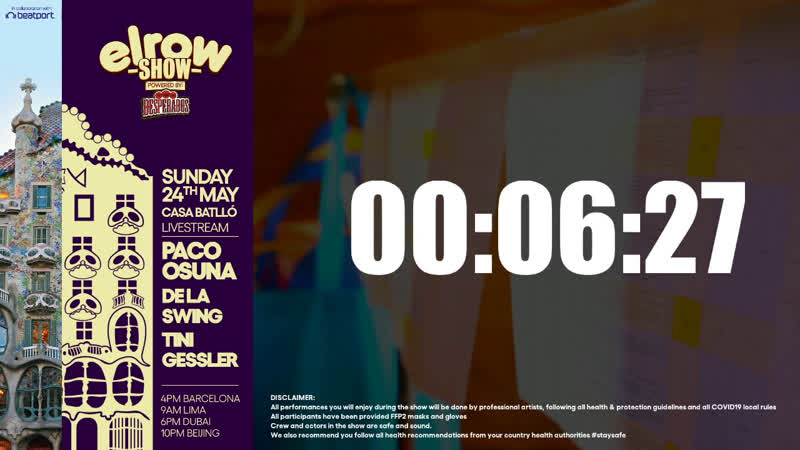 elrow SHOW Casa Batllo , Beatport
