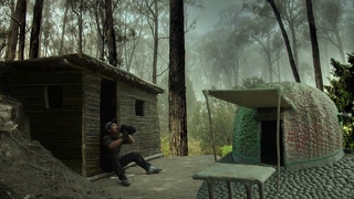 30 Hari Solo Camping Survival di Hutan - Membuat Shelter Cantik, Berburu di Hutan, Camp Fishing