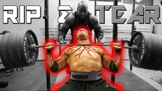 Powerlifting Motivation - RIP AND TEAR - ft. Larry Wheels