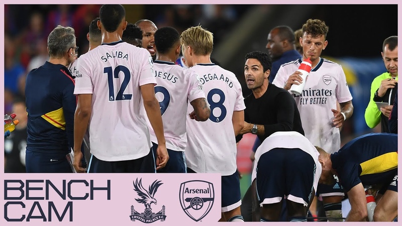 BENCH CAM, Crystal Palace vs Arsenal (0 2), The best of the action and