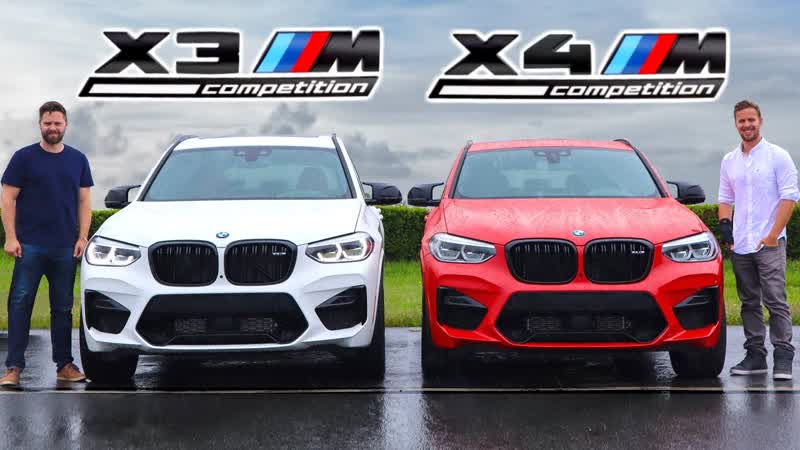 2020 BMW X3 M Competition vs X4 M Competition, , The New M Engine Track And Road