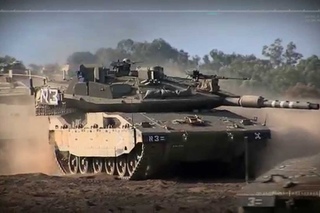 Trophy active protection system against anti tank missile rockets for combat vehicle Rafael Israel d