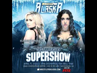 WrestlePro - Scarlett Bordeaux vs Freya The Slaya